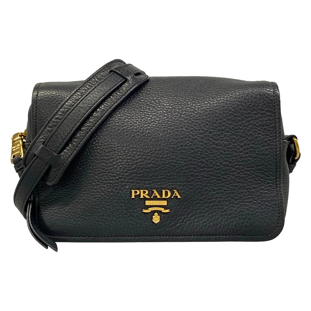 Prada Vitello Phoenix Black Leather #339838P13B